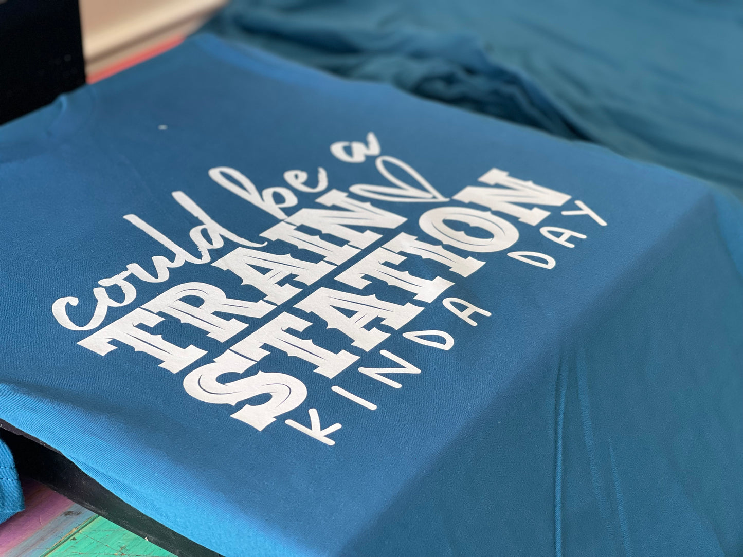 COULD BE A TRAIN STATION KINDA DAY TEE